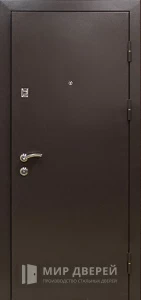 Дверь входная на дачу теплая №18 внешняя - фото