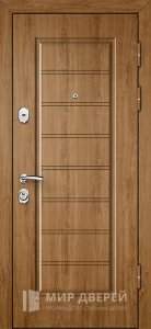 Стальная дверь с покрытием шпоном №11 внешняя - фото