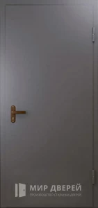 Дверь металлическая техническая глухая №2 за м2 внешняя - фото