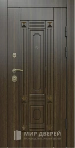 Дверь филёнчатая для загородного дома №13 внешняя - фото