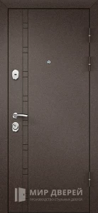 Входная дверь для деревянного дома №3 внешняя - фото