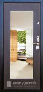 Дверь входная уличная для загородного дома №15 внутренняя - фото