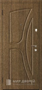 Входная дверь в дом из бруса №28 внутренняя - фото