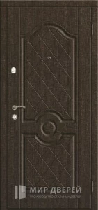 Входная дверь с МДФ в отель №79 внешняя - фото