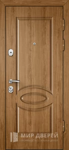 Шпонированная дверь для загородного дома с виноритом №10 внешняя - фото