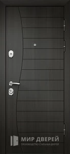 Железная межкомнатная дверь в комнату №3 внешняя - фото