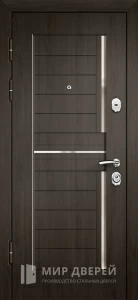 Уличная дверь для загородного дома №39 внутренняя - фото