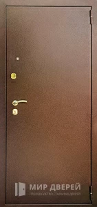 Металлическая дверь для дачи №26 внешняя - фото