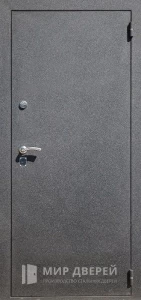 Входная дверь с зеркалом с установкой №10 внешняя - фото