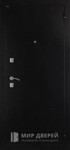 Дверь стальная с порошком и ламинатом №65 внешняя - фото