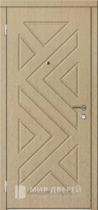 Стальная дверь в офис с МДФ ПВХ внутри №5 внутренняя - фото