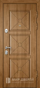 Металлическая дверь винорит МДФ с зеркалом №15 внешняя - фото