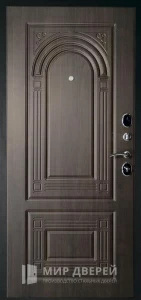 Металлическая дверь МДФ с резьбой №99 внутренняя - фото