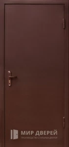 Дверь металлическая входная на дачу №8 внешняя - фото