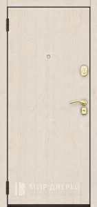 Входная металлическая дверь с порошковым напылением №62 внутренняя - фото