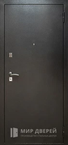 Дверь офисная порошок + ламинат №1 внешняя - фото