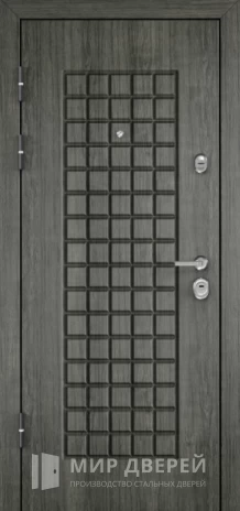 Фото 2 «Дверь из металла цвет сандал снаружи внутри грей»